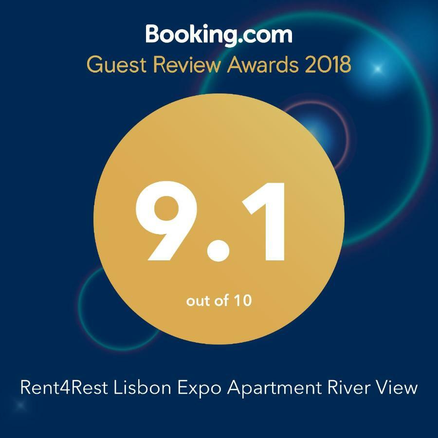 Rent4Rest Lisbon Parque Das Nacoes 17Th Floor River View 외부 사진